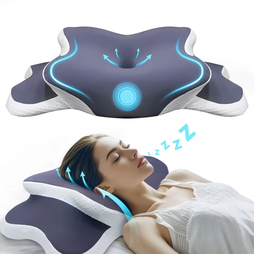 Ergonomic Memory Foam Cervical Pillow