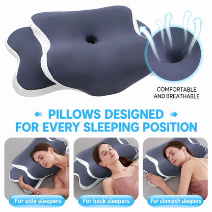 Ergonomic Memory Foam Cervical Pillow